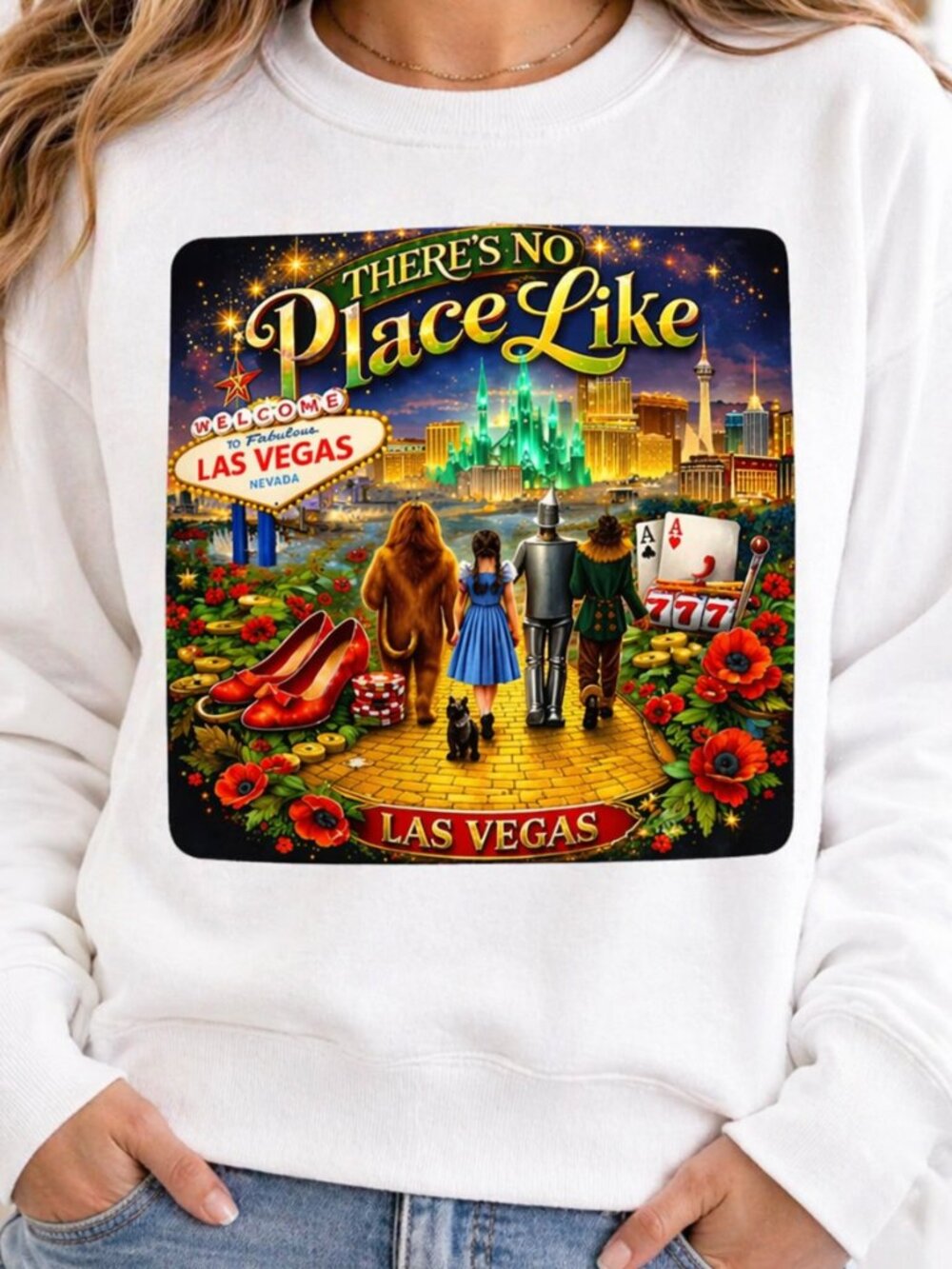 Wizard Of Oz Las Vegas Shirt Girls Trip To The Las Vegas Sphere Youth Sweatshirt
